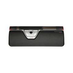 Contour RollerMouse Red Plus - Ergonomic Central Pointing Device in Black & Silver - Enhance Your Productivity!